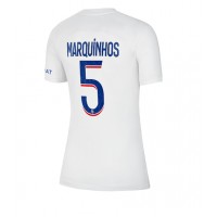 Paris Saint-Germain Marquinhos #5 Tredjetrøje Dame 2022-23 Kortærmet